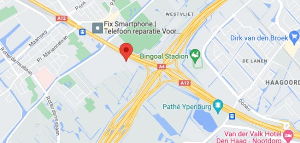 Location of Studio91 in The Hague